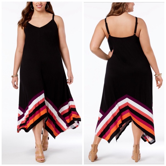 INC International Concepts | Dresses | 2x 3x Handkerchief Hem Maxi ...